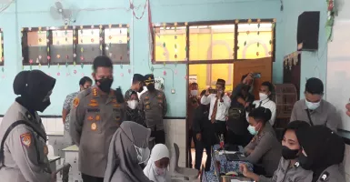 Polresta Malang Kota Genjot Vaksin Anak, Stok Aman