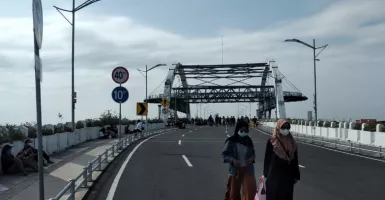 Jembatan Suroboyo Kembali Dibuka, Warga: yang Dinanti-nanti