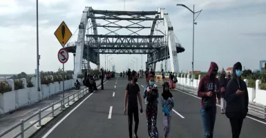 Jembatan Suroboyo Buka, Pelaku UMKM Dapat Cuan