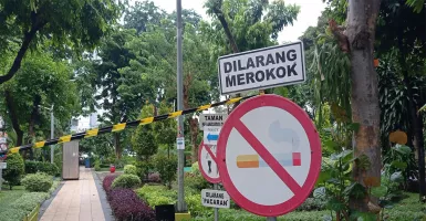 Masuk Level 2, Taman di Surabaya Belum Buka, Sabar