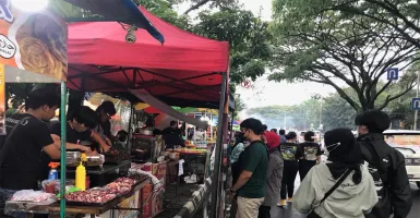 Cuaca Cerah, Pedagang Pasar Takjil Kebanjiran Cuan