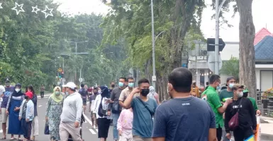 Warga Luar Surabaya Turut Ramaikan Kembalinya CFD Jalan Darmo