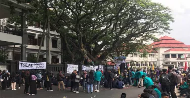 DPRD Kota Malang Sampaikan Tuntutan Mahasiswa Apa Adanya