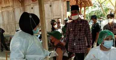 Kampung Batik Giriloyo di Bantul Jadi Sasaran Vaksinasi