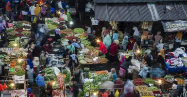Pengunjung Pasar di Kabupaten Sleman Meningkat 50 Persen