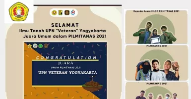 Mantap! Mahasiswa UPN Yogyakarta Juara Umum di Pilmitanas 2021