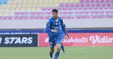 Pemain PSIM Jogja Yudha Alkanza Dedikasikan Gol untuk Sang Ibu