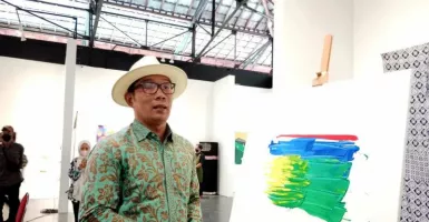 Lewat Lukisan, Ridwan Kamil Isyaratkan Akan Maju ke Pilpres 2024