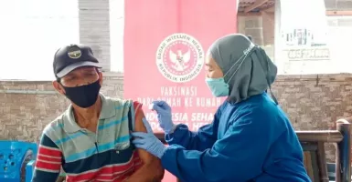 Sasar Desa Rawan Bencana, BIN DIY Vaksinasi Lansia di Kulon Progo