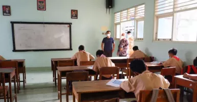 Zona Hijau, Sekolah di Gunungkidul Terapkan PTM Penuh