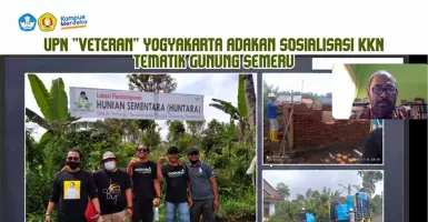 Pemulihan Korban Erupsi Semeru, UPN Yogyakarta Kirim Mahasiswa