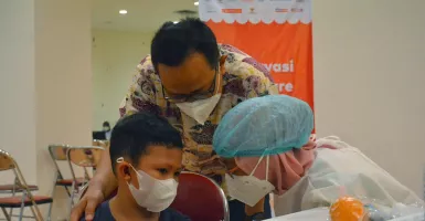 Vaksinasi Covid-19 untuk Anak di Kota Yogyakarta Capai 135 Persen