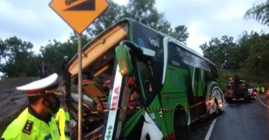 Penyebab Bus Kecelakaan di Bukit Bego Bantul Belum Terungkap