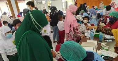816 Anak SD di Lereng Merapi Sleman Disuntik Vaksin Dosis Kedua