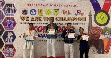 Top Banget, UAD Borong Medali di Jakarta Open Karate Festival V