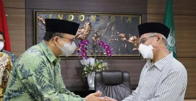 Dikunjungi Anies, Ketum Muhammadiyah Bicara Soal Demokrasi