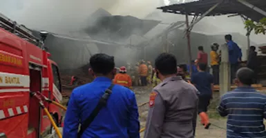 Pabrik Pengolahan Kayu di Bantul Terbakar, Kerugian Ratusan Juta
