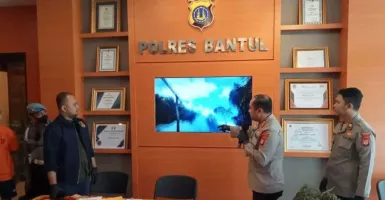 Pengembangan Kasus, Polres Bantul Musnahkan 30 Ribu Pohon Ganja