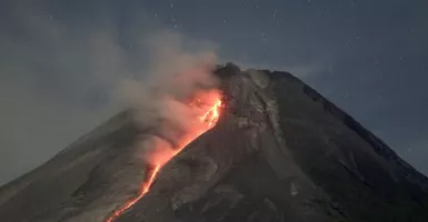 BPPTKG Jelaskan Fenomena Api Diam di Area Kubah Lava Merapi