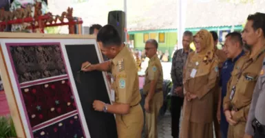 SD di Gunungkidul Luncurkan Produk Batik Motif Umbul Udadi