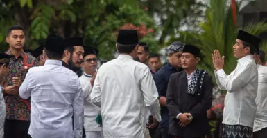 Antusiasme Warga Yogyakarta Salat Idul Adha Bersama Presiden Jokowi