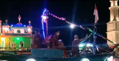 Malam Lebaran, Kayong Utara Disemarakkan Festival Pawai Takbir