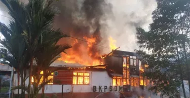 Kantor BKPSDM Terbakar, Data Pegawai-SK CPNS Tak Selamat