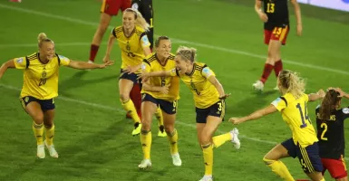 Menang 1-0 Atas Belgia, Swedia ke Semifinal Piala Eropa Putri