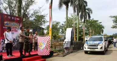Rally Wisata Bhakti Bhayangkara Khatulistiwa Ajang Promosikan Pariwisata Kalbar