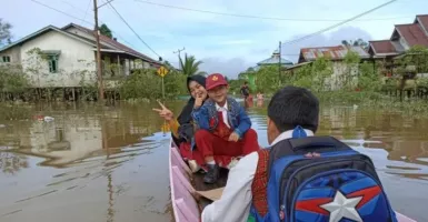 29 Sekolah di Kapuas Hulu Libur Pembelajaran Akibat Banjir