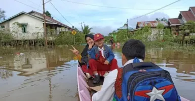 2 Bendungan Sawah di Kapuas Hulu Rusak Akibat Banjir