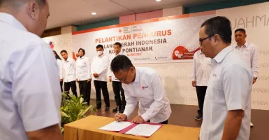 Edi Kamtono Kembali Nakhodai PMI Kota Pontianak Masa Bakti 2022-2027