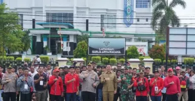 569 Anggota TBBR Kapuas Hulu Ikut Temu Akbar dengan Presiden Jokowi