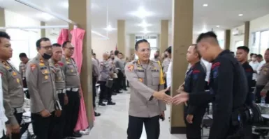Jajaran Polda Kalbar Gelar Latihan persiapan Operasi Lilin Kapuas 2022