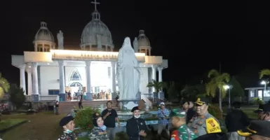 Natal di Kapuas Hulu Turut Diamankan Banser dan Sahabat Beramal