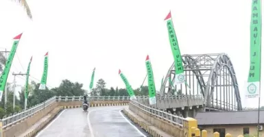 Jembatan Korek-Pasak Kubu Raya Senilai Rp 34 Miliar Diresmikan Sutarmidji