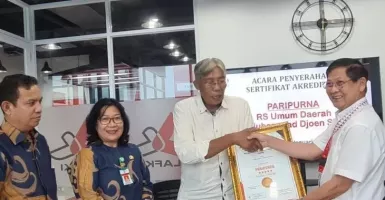 Predikat Paripurna Diterima RSUD Ade M. Djoen Sintang dari LAFKI Jakarta
