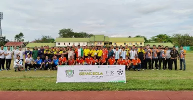 11 Tim Bersaing Jadi yang Terbaik dalam Turnamen Sepak Bola ASN Provinsi Kalbar