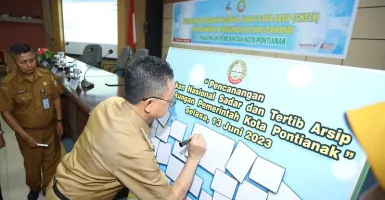 Wujudkan Keterpaduan Arsip, Pemkot Pontianak Optimalkan Aplikasi Srikandi