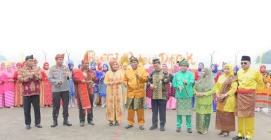 Pameran Pembangunan di Pantai Pulau Datok Jadi Sarana Promosikan Wisata