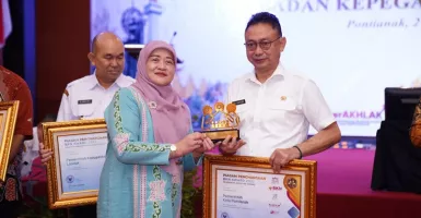 Keren, Pemkot Pontianak Borong Dua Kategori BKN Award