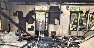 Rumah Pensiunan PNS di Belitang Terbakar, Dokumen Penting Ludes