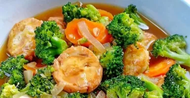 Resep Brokoli Tofu Saus Tiram, Menu Sahur Hari Ini