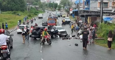 Mencekam, Detik-detik Kecelakaan Beruntun di Balikpapan