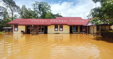 Banjir Merendam Ribuan Rumah Warga di Kutai Kartanegara