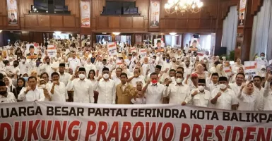 Ribuan Kader Gerindra Kaltim Berkumpul, Prabowo Presiden Menggema