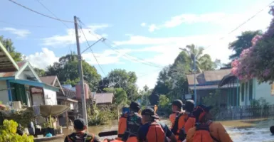 Lihat Kondisi Terbaru Banjir di Kutai Kartanegara