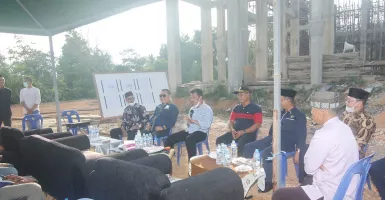 Ketua DMI Kepri ke Bintan, Tinjau Pembangunan Masjid Ini