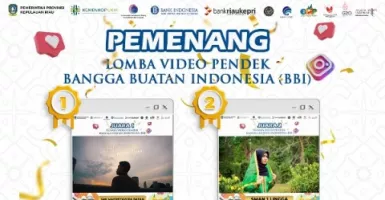 Ini Jawara Lomba Video Pendek BBI tingkat SLTA se- Kepri
