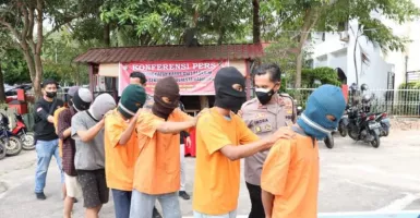 Beberapa Kali Beraksi, 7 Remaja Ditangkap Polisi Gegara Motor